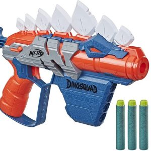 NERF LANZADOR DINOSQUAD STEGOSMASH + 5 DARDOS