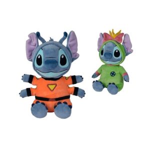 PELUCHE STITCH DISFRAZ ESPACIO O SCRUMP 25 CM, 2 SURT,