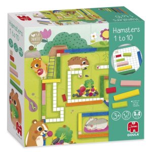 JUEGO DE MESA HAMSTER JUEGO REGLETAS 1-10