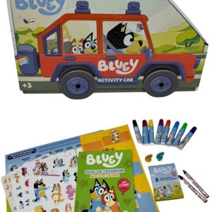 COCHE ACTIVIDADES BLUEY DE LA FAMILIA HEELER