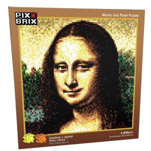 PIX BRIX PIXEL ART MOSAICO MONA LISA 6400 PIEZAS