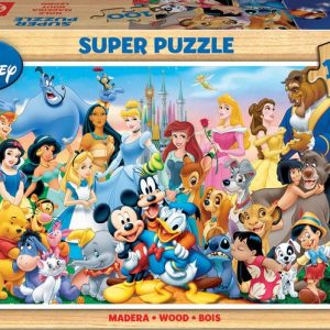 PUZZLE 100 PIEZAS EL MARAVILLOSO MUNDO DE DISNEY