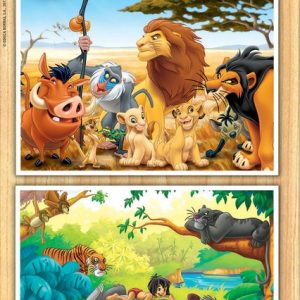 PUZZLE 2X50 PIEZAS ANIMAL FRIENDS