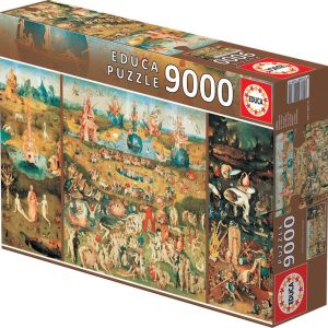 PUZZLE EDUCA 9000 PIEZAS EL JARDIN DE LAS DELICIAS