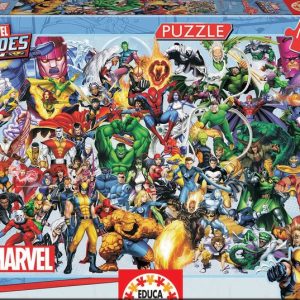 PUZZLE EDUCA 1000 PIEZAS LOS HEROES DE MARVEL