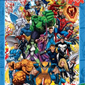 PUZZLE EDUCA 500 PIEZAS HEROES MARVEL