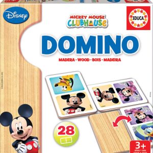 DOMINO MADERA MICKEY / MINNIE