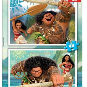 PUZZLE 2X48 PIEZAS VAIANA