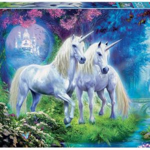 PUZZLE EDUCA 500 PIEZAS UNICORNIOS EN EL BOSQUE