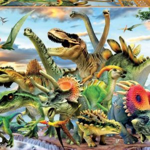 PUZZLE EDUCA 500 PIEZAS DINOSAURIOS