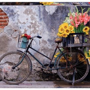 PUZZLE EDUCA 500 PIEZAS BICICLETA CON FLORES