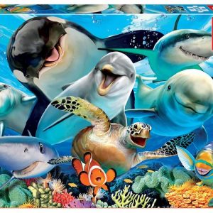 PUZZLE 100 PIEZAS SELFIE BAJO EL AGUA