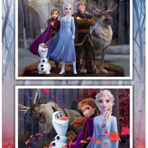 PUZZLE 2X100 PIEZAS FROZEN 2