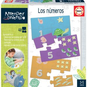 PUZZLE EDUCA LOS NUMEROS 40 PIEZAS