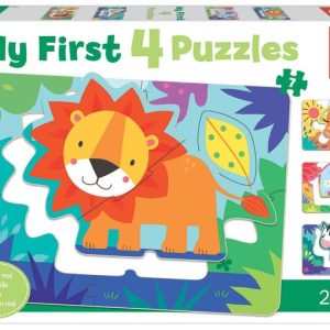 PUZZLE EDUCA PROGRESIVO ANIMALES DE LA SELVA MY FIRST PUZZL