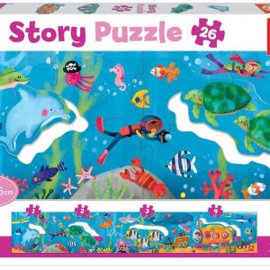 PUZZLE EDUCA 26 PIEZAS MUNDO SUBMARINO STORY PUZZLE