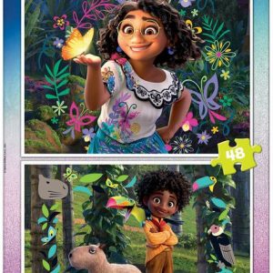PUZZLE EDUCA 2X48 PIEZAS ENCANTO DISNEY