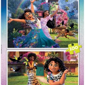 PUZZLE EDUCA 2X100 PIEZAS ENCANTO DISNEY