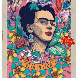 PUZZLE EDUCA 500 PIEZAS VIVA LA VIDA FRIDA KAHLO