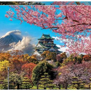 PUZZLE EDUCA 2000 PIEZAS CASTILLO DE OSAKA JAPON