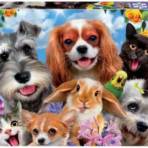 PUZZLE EDUCA 200 PIEZAS SELFIE DE MASCOTAS