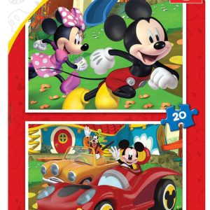 PUZZLE EDUCA 2X20 MICKEY MOUSE FUN HOUSE
