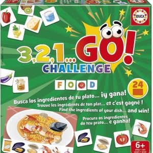 JUEGO EDUCA 3 2 1 GO CHALLENGE FOOD