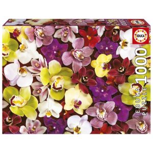 PUZZLES DE 1000 PIEZAS COLLAGE DE ORQUIDEAS