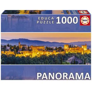 PUZZLES DE 1000 PIEZAS ALHAMBRA GRANADA PANORAMA
