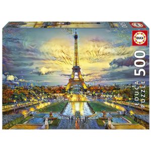 PUZZLES DE 500 PIEZAS TORRE EIFFEL
