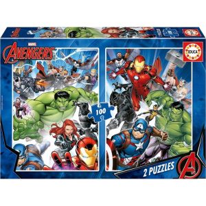 PUZZLE 2X100 AVENGERS