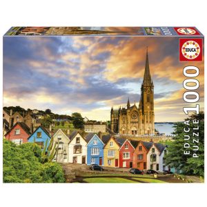 PUZZLE 1000 PIEZAS CATEDRAL DE COBH, IRLANDA