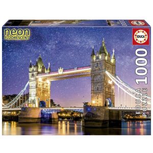 PUZZLE TOWER BRIDGE NEON 1000 PIEZAS