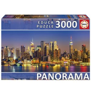 PUZZLE 3000 PIEZAS PIEZAS SKYLINE DE NUEVA YORK PANORAMA
