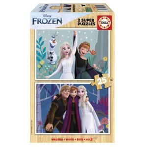 PUZZLE FROZEN 2X25 PIEZAS