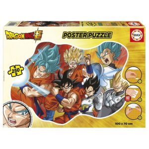 PUZZLE DRAGON BALL POSTER 250 PIEZAS