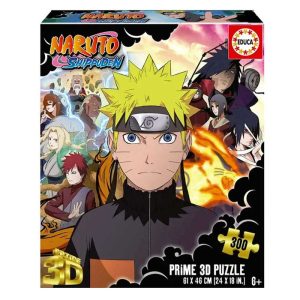 PUZZLE 3D LENTICULAR 300 PIEZAS NARUTO SHIPPUDEN
