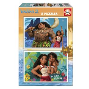 PUZZLE 2X48 PIEZAS VAIANA 2