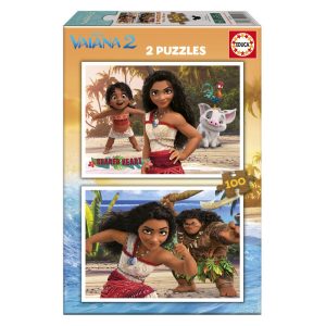 PUZZLE 2X100 PIEZAS VAIANA 2