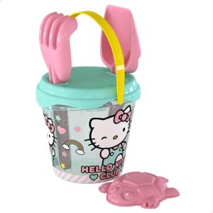 SET CUBO PLAYA + ACCESORIOS HELLO KITTY