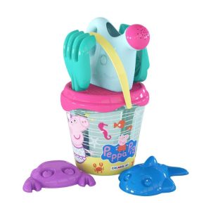 SET CUBO PLAYA + ACCESORIOS PEPPA PIG