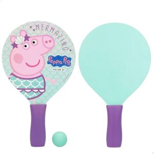 PEPPA PIG SET PALAS PLAYA MADERA