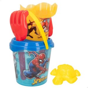 SET CUBO PLAYA + ACCESORIOS SPIDERMAN