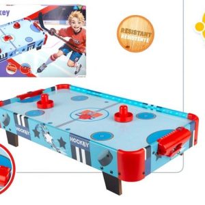 HOCKEY HIELO MADERA CON LUCES LED 60X32X12 CM CB GAMES