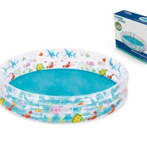PISCINA 3 TUBOS PVC HINCHABLE BABY