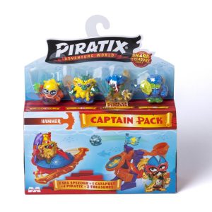 PAQUETE DE CAPITAN PIRATIX SHARK TREASURE