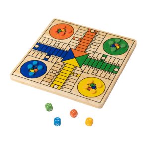 JUEGO DE MESA PARCHIS Y OCA BAMBOO FSC100%
