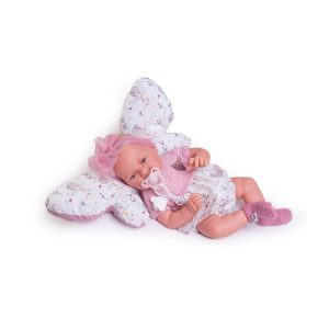 MU?ECA RECIEN NACIDA CON COJIN MARIPOSA