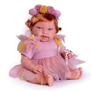 MU?ECA RECIEN NACIDA PIPA HADA CON DIADEMA PARA TI