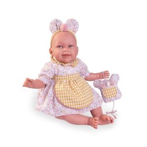 MU?ECA MI PRIMER REBORN MARTINA RATONCITA CON GUARDADIENTES